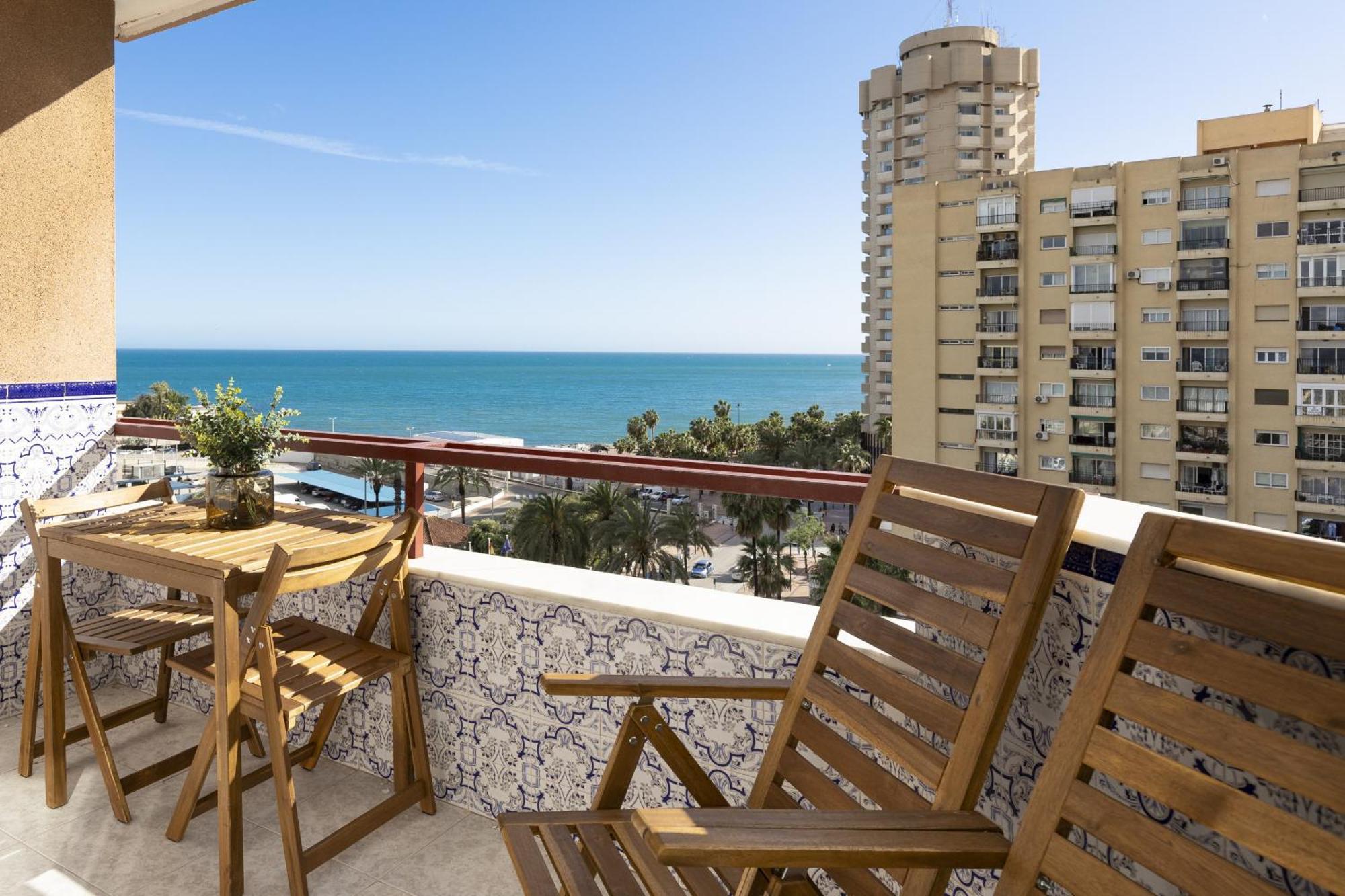Beachfront Apartment With Terrace And Seaviews Fuengirola Ngoại thất bức ảnh